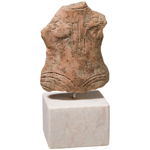 A southeastern European Vinca statuette, 4th millennium B.C.