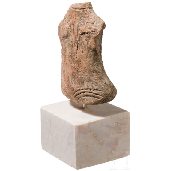 A southeastern European Vinca statuette, 4th millennium B.C.