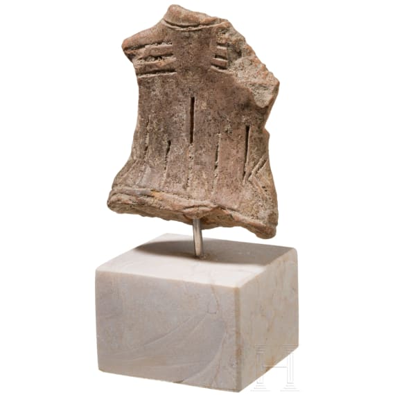 A southeastern European Vinca statuette, 4th millennium B.C.
