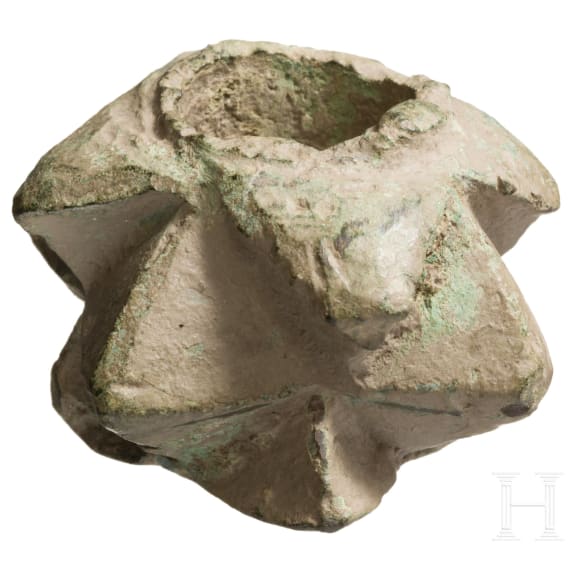 A German mace head, 13th/14th century