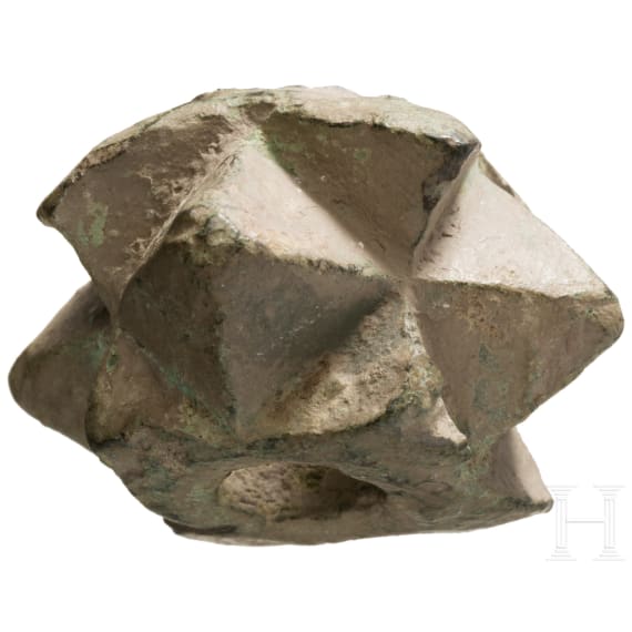 A German mace head, 13th/14th century