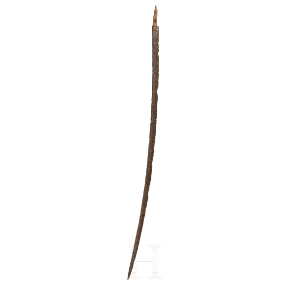 A Russian iron sabre, 13th century