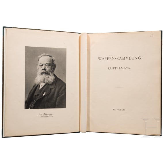 Katalog der Waffensammlung Kuppelmayr, M&uuml;nchen, 1895