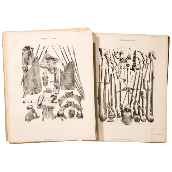 Auktionskatalog der Waffensammlung Karl Gimbel, Berlin, 1904