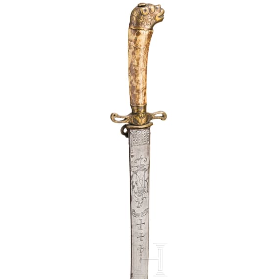 Jagdplaute, deutsch, um 1750