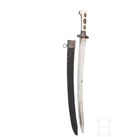 Schwere silbermontierte Jagdplaute, deutsch, um 1780