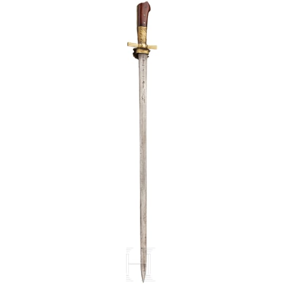 Jagdschwert mit &auml;lterer Klinge, s&uuml;ddeutsch, 17./Anfang 19. Jhdt.