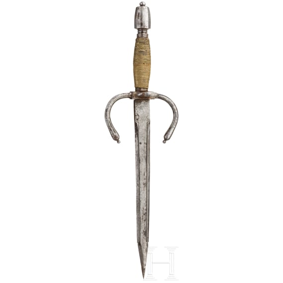 Linkhanddolch mit Springklinge, Historismus im Still der Renaissance
