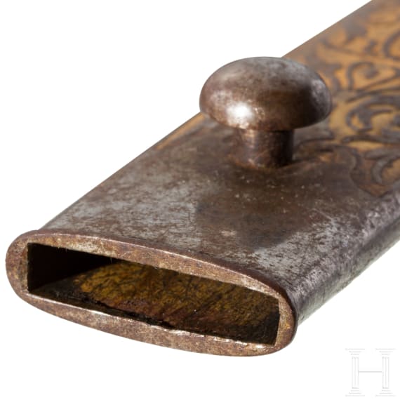 Linkhanddolch im Stil des 17. Jhdts., Toledo, datiert 1882
