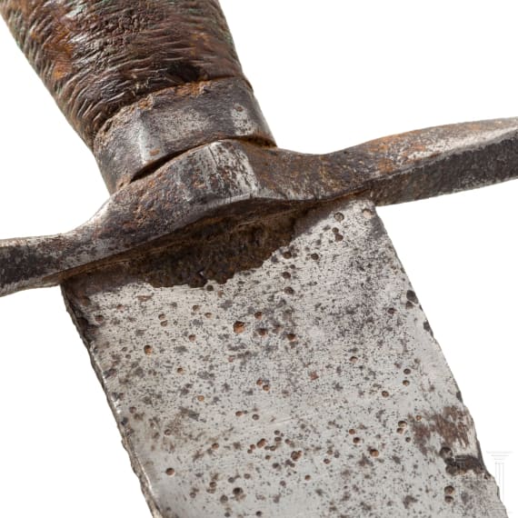 Linkhanddolch mit Klingenf&auml;nger, Historismus im Stil um 1600