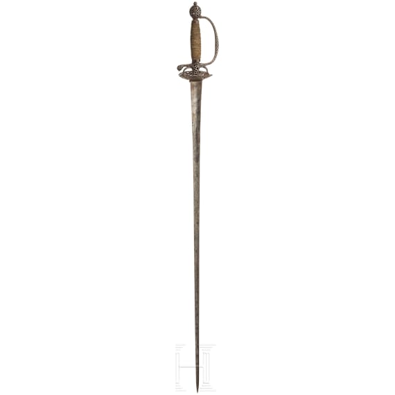 Eisengeschnittener Galanteriedegen, Frankreich, um 1750