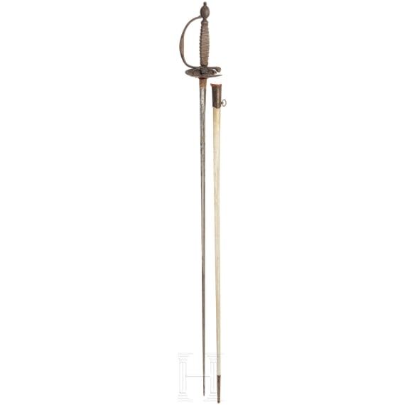 Silbermontierter Galanteriedegen, Frankreich, um 1780