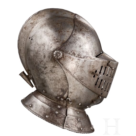 Geschlossener Mantelhelm, Historismus im Stil um 1560