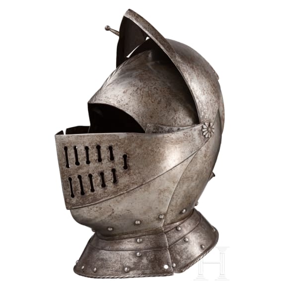 Geschlossener Mantelhelm, Historismus im Stil um 1560