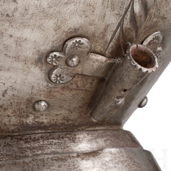 Geschlossener Mantelhelm, Historismus im Stil um 1560