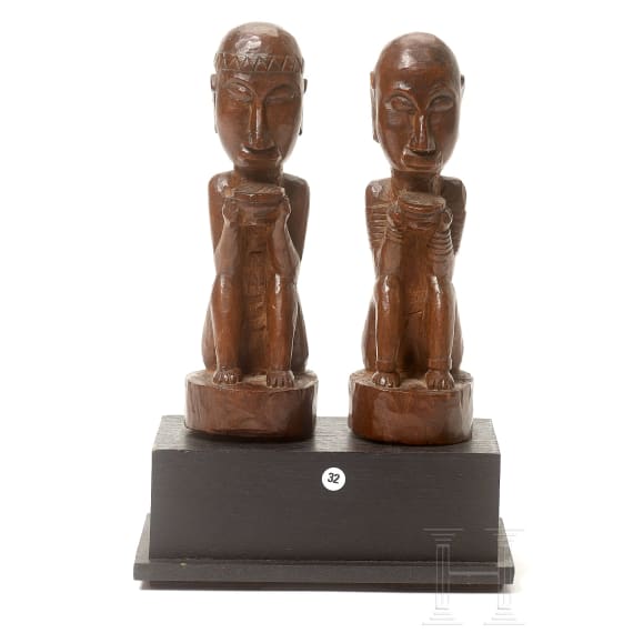 Zwei Ahnenfiguren, Ozeanien