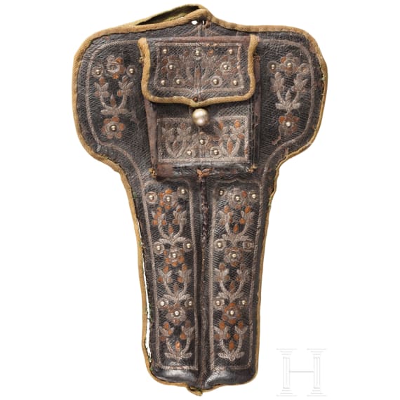 Doppelholster, balkant&uuml;rkisch, 19. Jhdt.