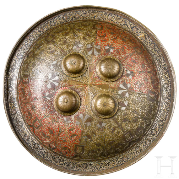 Faustschild, Indien, Lahore, 19. Jhdt.