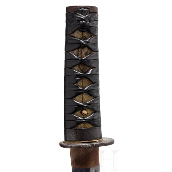 Naginataklinge als Wakizashi montiert, Japan, um 1770