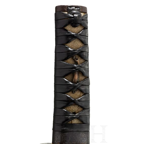 Naginataklinge als Wakizashi montiert, Japan, um 1770