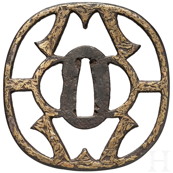 Tsuba, Japan, um 1650