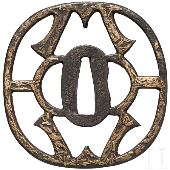 Tsuba, Japan, um 1650