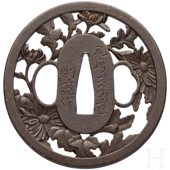 Tsuba, Japan, um 1800