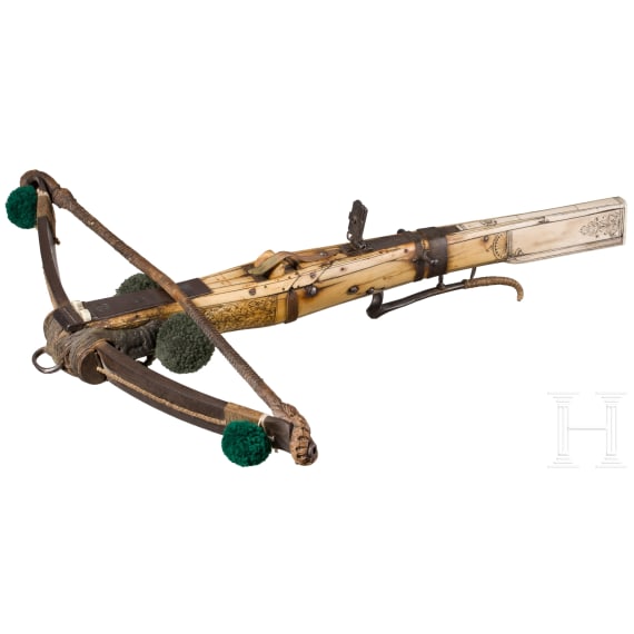 Verbeinte Jagd-/Scheibenarmbrust, deutsch, um 1580