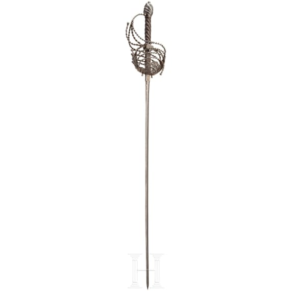 Rapier, Historismus im Stil um 1620