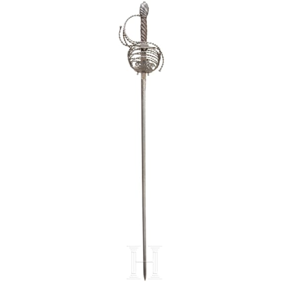 Rapier, Historismus im Stil um 1620