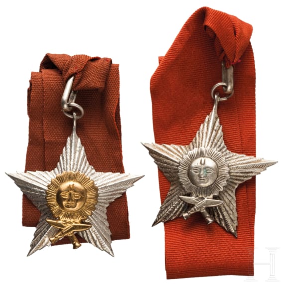 Order of the Right Hand of Gurkha (Gorkha-Dakshina Bahu) - Officer and Knight Decoration, Nepal