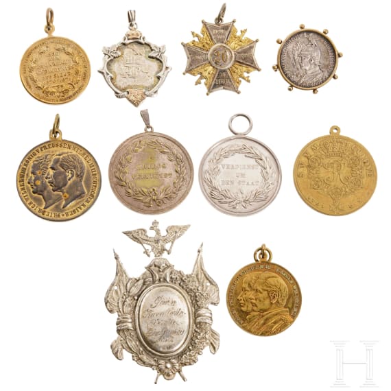 Zehn Auszeichnungen, Preu&szlig;en, 1707 - 1918