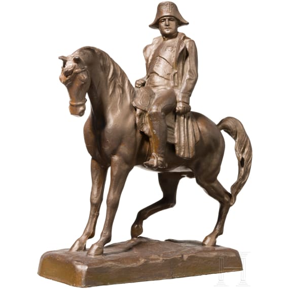 Kleine Reiterfigur Kaiser Napoleons I., 20. Jhdt.