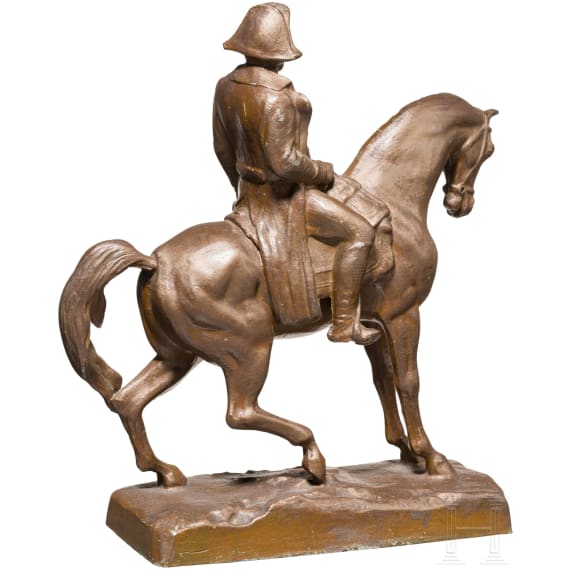 Kleine Reiterfigur Kaiser Napoleons I., 20. Jhdt.