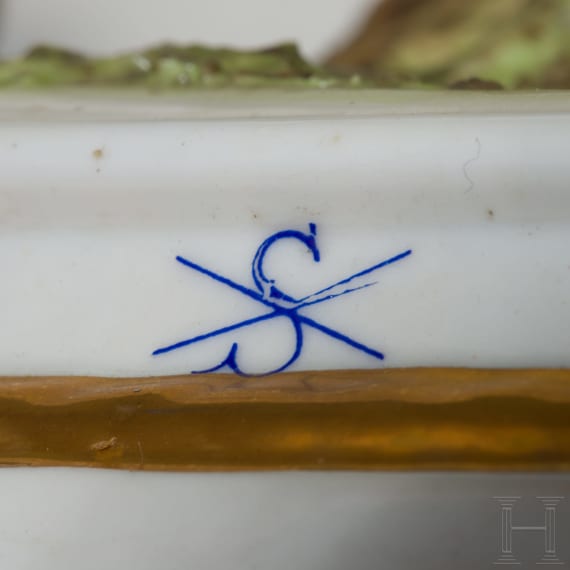 Sechs Porzellanfiguren von Soldaten der Napoleonischen Kriege, Scheibe-Alsbach, 20. Jhdt.