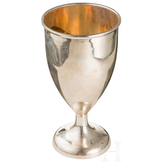 Silberpokal, Cannes, datiert 1958