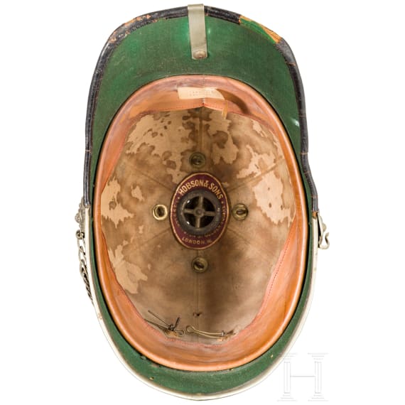 Helm f&uuml;r Mannschaften im Leicestershire 1st Volunteer Battalion, 1880 - 1900