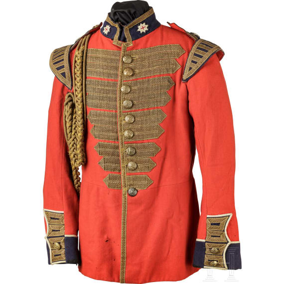 Uniformrock f&uuml;r Angeh&ouml;rige der British Army, 19. Jhdt.