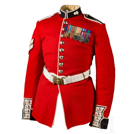 Uniformrock f&uuml;r einen Corporal der Grenadier Guards, 20. Jhdt.