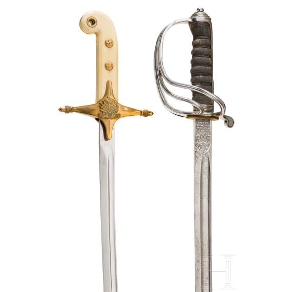 S&auml;bel M 1821 und Mamelukens&auml;bel