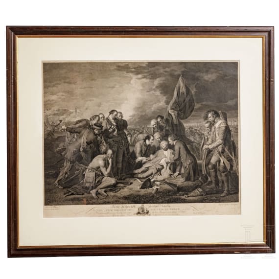Theodor Falckeysen (1768 - 1814) - Der Tod des General Wolfe, nach 1770