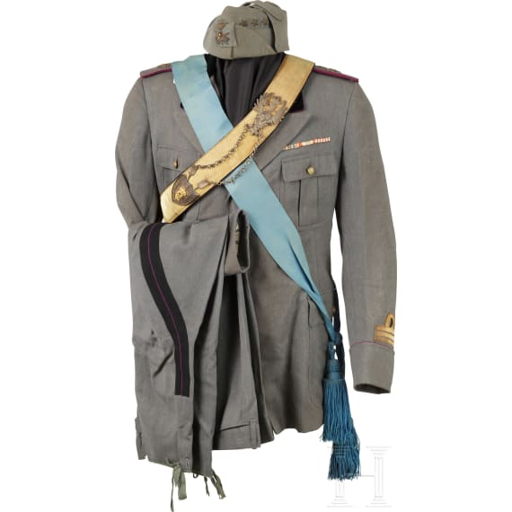 Uniform M 34 eines Hauptmanns der Pioniere im 2. Weltkrieg