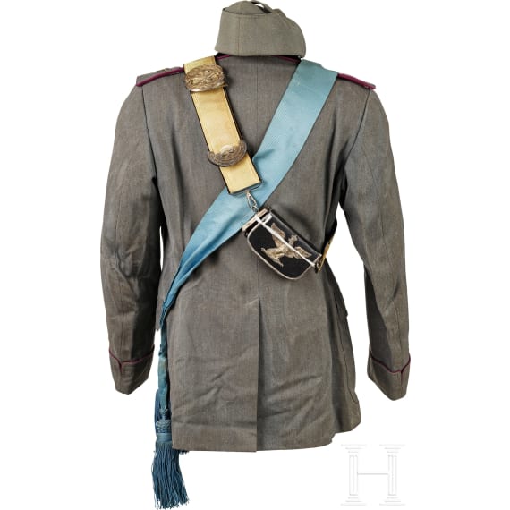 Uniform M 34 eines Hauptmanns der Pioniere im 2. Weltkrieg