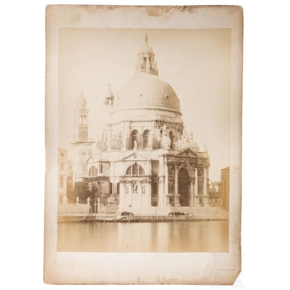Neun Fotografien, Venedig/Italien, um 1880