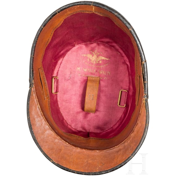 Tschako f&uuml;r Subalternoffiziere der k. u. k. Infanterie