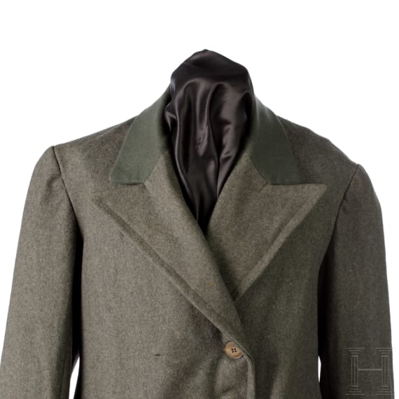 Feldgrauer Mantel und Uniformjacke, &Ouml;sterreich, 1. H&auml;lfte 20. Jhdt.