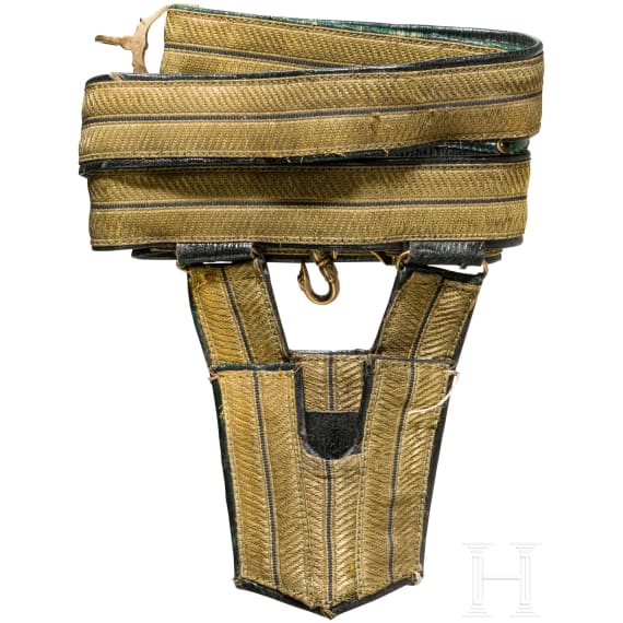 Geh&auml;nge f&uuml;r Hirschf&auml;nger, um 1900