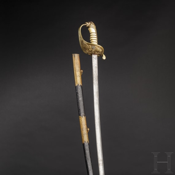 S&auml;bel f&uuml;r Offiziere der osmanischen Marine um 1900