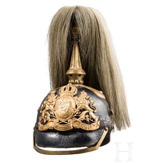 Helm f&uuml;r Mannschaften, Bayern, Ende 19. Jhdt.