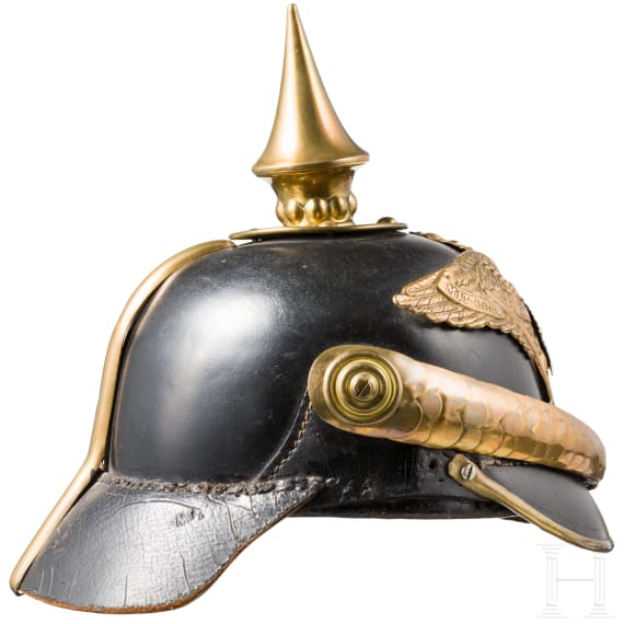 Helm f&uuml;r Mannschaften der Garde-Infanfanterie, Preu&szlig;en, um 1900